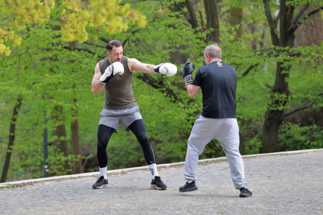 Łukasz Mejza uczył boksu pod chmurką Przemysława Czarneckiego