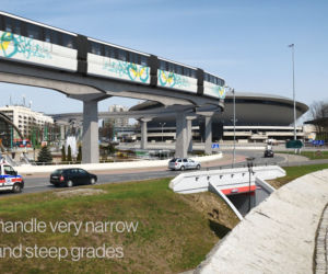 Monorail nad śląskimi miastami