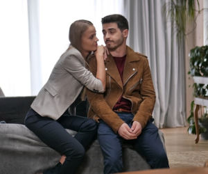 Pierwsza miłość, odcinek 3341: Weronika (Dominika Kryszczyńska), Kacper (Damian Kulec)
