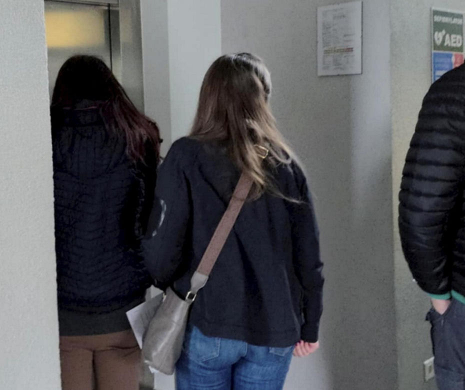 Doprowadzenie do Prokuratury Policjantki z Ropczyc 