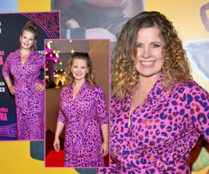 Kilka imprez i ta sama stylizacja! Anna Powierza zakochała się w tym różowym kombinezonie 