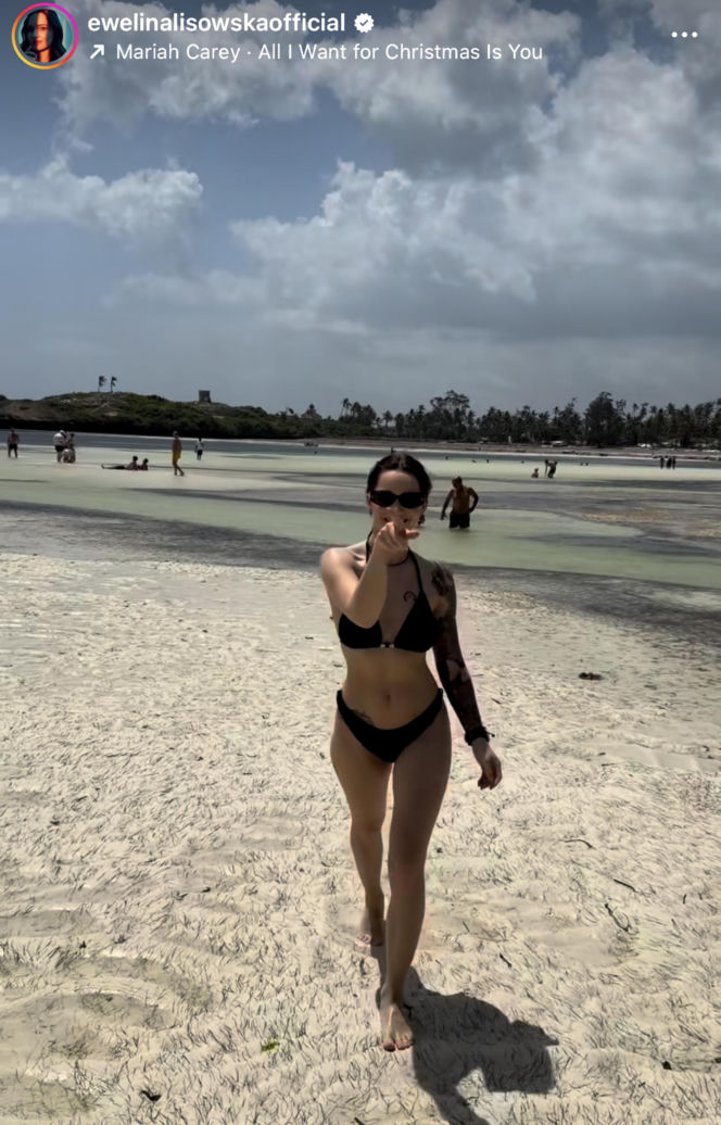 Gwiazdy w bikini na święta