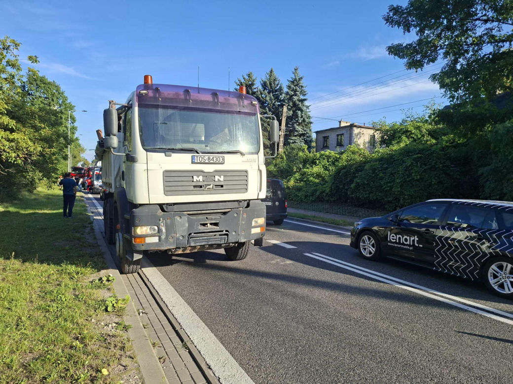 Wypadek na Kieleckiej w Starachowicach