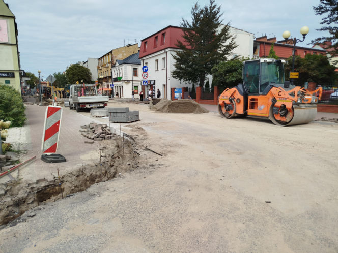 utrudnienia i roboty drogowe w Siedlcach