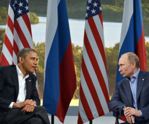 Barack Obama Władimir Putin