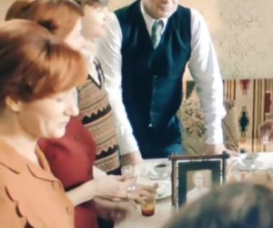 Stulecie Winnych sezon 3: Ania (Urszula Grabowska), Mania (Magdalena Walach), Stanisław (Jan Wieczorkowski), Andzia (Barbara Wypych)