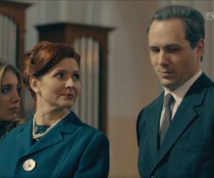 Stulecie Winnych 3 odc. 36. Michał (Stefan Pawłowski), Ania (Urszula Grabowska), Agnieszka (Ina Sobala)