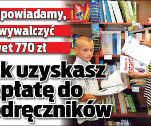 Tak uzyskasz dopłatę do podręczników