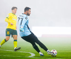 GKS Katowice - Pogoń Szczecin, zdjęcia kibiców i zawodników z meczu 17. kolejki PKO BP Ekstraklasy