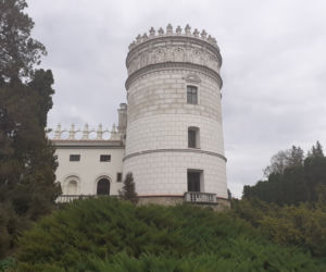 Jesienny spacer po parku zamkowym w Krasiczynie
