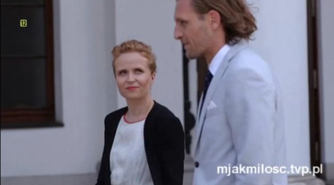 M jak miłość po wakacjach 2016. Krzysztof Szefler (Karol Pocheć), Ewa (Dominika Kluźniak)