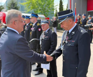 Uroczyste Obchody Dnia Strażaka w Starachowicach. Odznaczenia, awanse i wyróżnienia dla strażaków