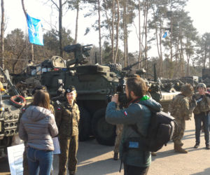Żołnierze NATO zatrzymali się w Warszawie