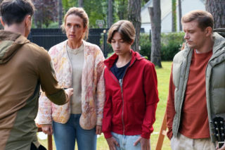 Barwy szczęścia odc. 3321.Emil (Artem Malashchuk), Asia Sokalska (Anna Gzyra-Augustynowicz), Daniel (Marcin Bikowski), Hubert (Marek Molak)