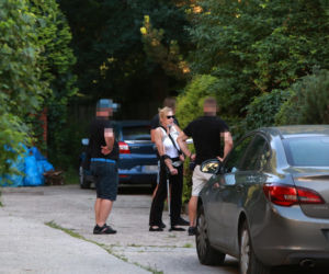 Sylwia Wysocka z policją odbijała dom