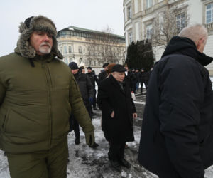 Jarosław Kaczyński na obchodach miesięcznicy smoleńskiej