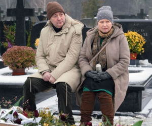 Barwy szczęścia, odc. 2630: Basia (Sławomira Łozińska), Chowański (Jacek Rozenek) 