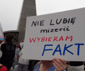 Lex TVN - Protest w Łodzi