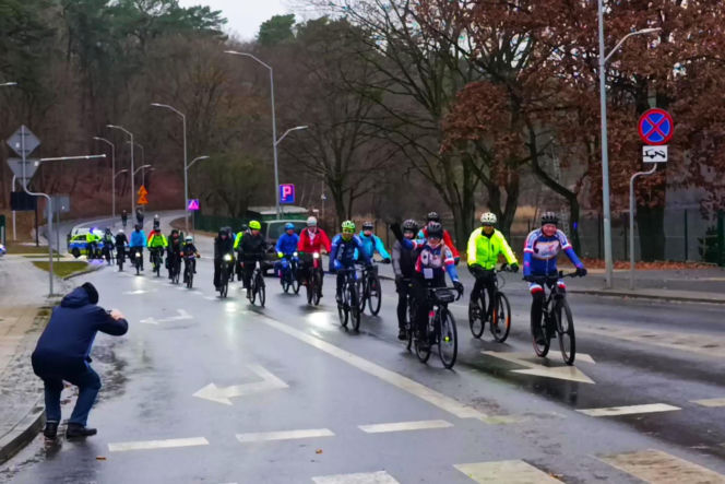 Noworoczny rajd rowerowy