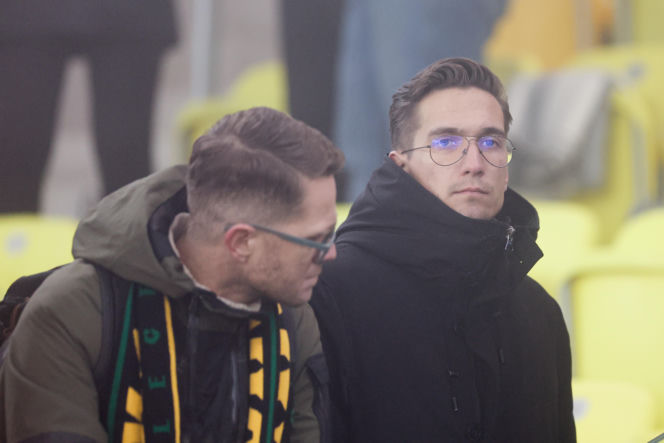 Kibice GKS Katowice dopingowali piłkarzy w meczu z Pogonią