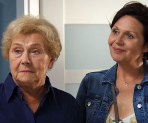 M jak miłość odc. 1398. Barbara (Teresa Lipowska), Marysia (Małgorzata Pieńkowska)