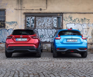 Nissan Juke pierwszej i drugiej generacji 