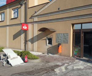 Pożar bankomatu w Rydzynie