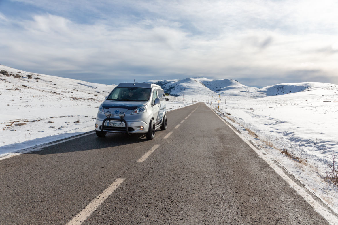 Nissan e-NV200 Winter Camper Concept