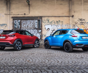 Nissan Juke pierwszej i drugiej generacji 
