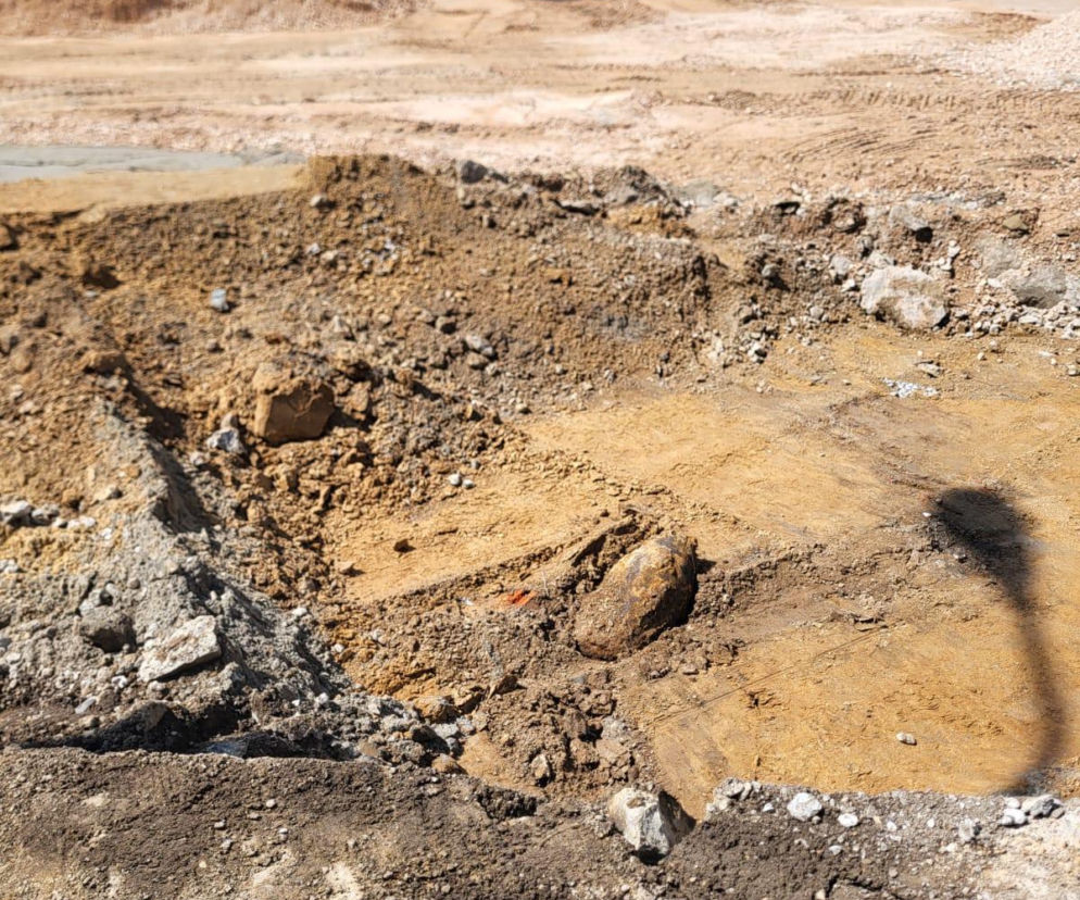 Wykopał bombę podczas pracy. Ewakuacja w Krakowie