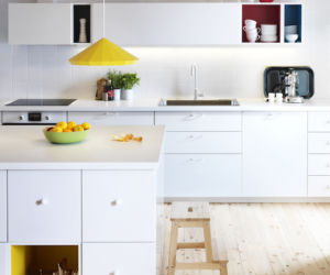 Biała kuchnia ikea, aranżacja kuchni