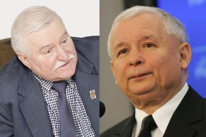Lech Wałęsa, Jarosław Kaczyński