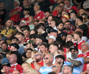 Wisła Kraków - Wrexham. Kibice
