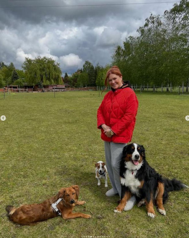 Katarzyna Dowbor w żałobie po Stefanie