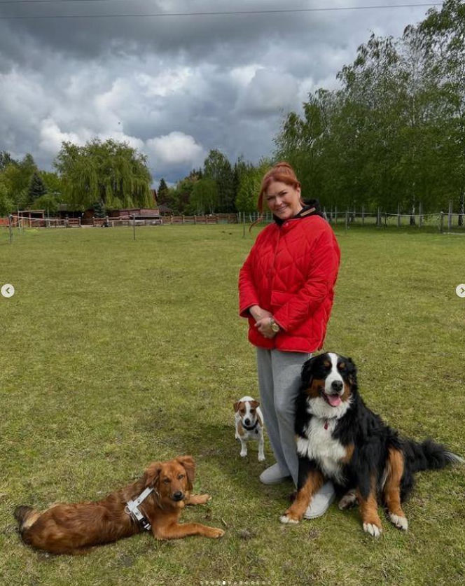 Katarzyna Dowbor w żałobie po Stefanie