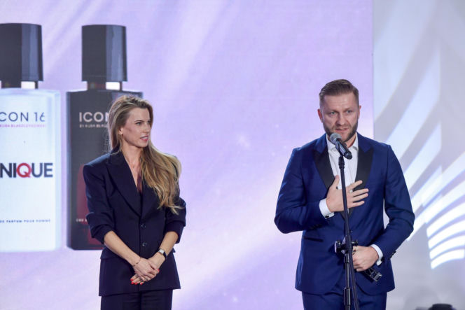 Jakub Błaszczykowski i Ewa Wachowicz na gali
