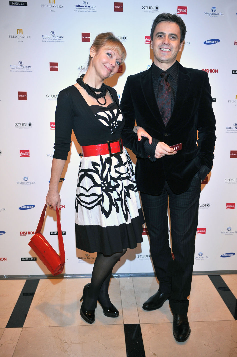Piotr Polk i Magdalena Wołłejko
