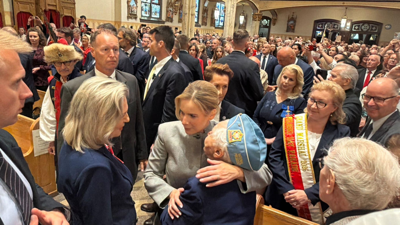 Para prezydencka w USA. Wzruszające sceny na Greenpoincie