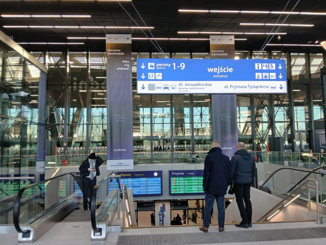 Dworzec PKP Warszawa Zachodnia po przebudowie