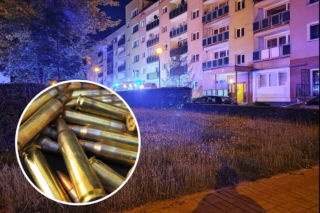 Żyli na beczce prochu. Podczas gaszenia pożaru w Głogowie strażacy znaleźli materiały wybuchowe