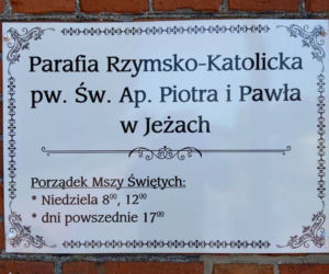 Kościół we wsi Jeże. Tutaj odbędzie się pogrzeb 14-letniego Ernesta.