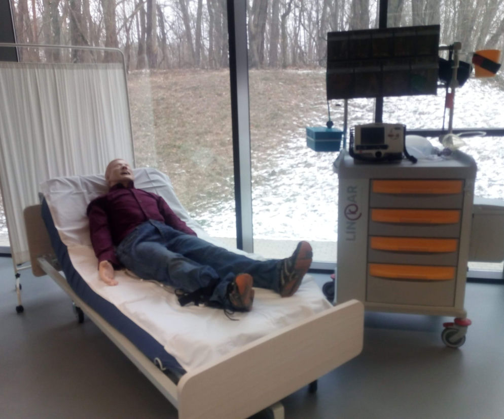 Fantom w Monoprofilowym Centrum Symulacji Medycznej na UZ