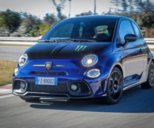Abarth 595 Monster Energy Yamaha i Scorpioneoro