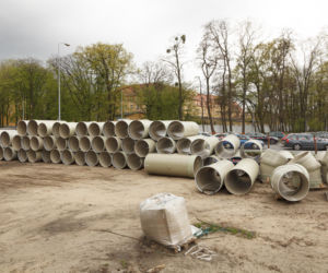 Remont skrzyżowania ul. Milenijnej i Popowickiej we Wrocławiu 