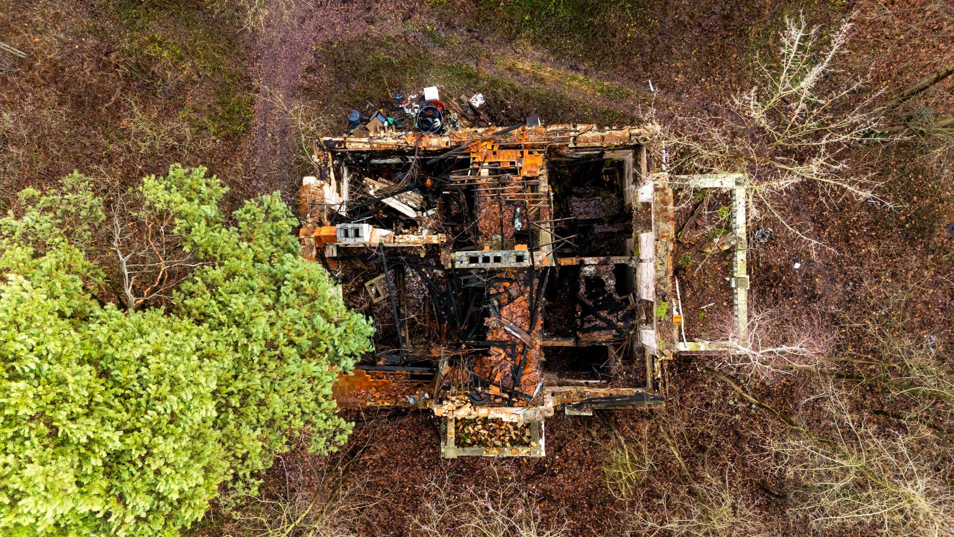 Opuszczona willa w Konstancinie