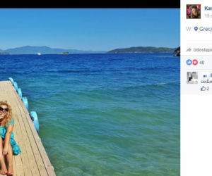 Katarzyna Skrzynecka w bikini