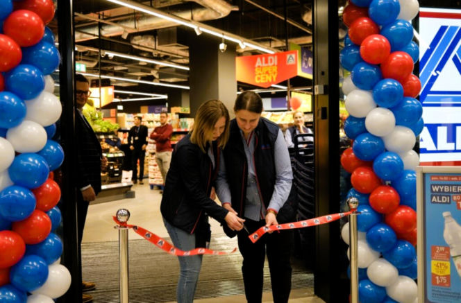 Nowy sklep ALDI na dworcu Warszawa Zachodnia