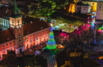 Świąteczna iluminacja 2025/2026 w Warszawie