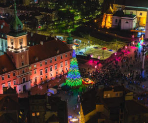 Świąteczna iluminacja 2025/2026 w Warszawie