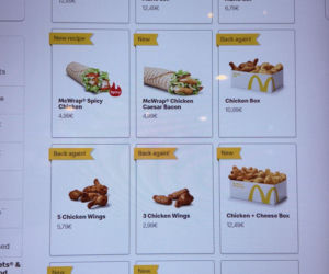 Zestaw Super Mario McDonald's w Niemczech